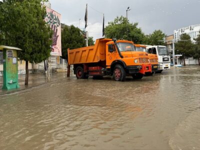 آماده‌باش نیروهای مدیریت بحران در سلماس