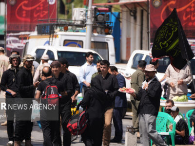 تعداد زائران متردد اربعین در تمرچین از مرز ۱۸ هزار نفر گذشت