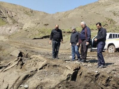 خسارت ۱۰۰ میلیارد ریالی سیلاب به محور الند خوی؛ مسیر بازگشایی شد