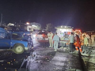 برخورد خودرو در محورمیاندوآب _ مهاباد ۲ مصدوم و یک فوتی برجای گذاشت