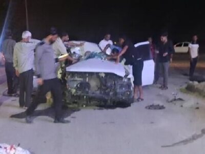 واژگونی خودرو در محور سردشت _ پیرانشهر ۳ مصدوم و یک فوتی برجای گذاشت