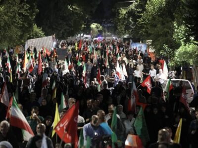 مردم ارومیه در موج ۱۵۳ تجمع شبانه ندای «ای ایران» سر دادند