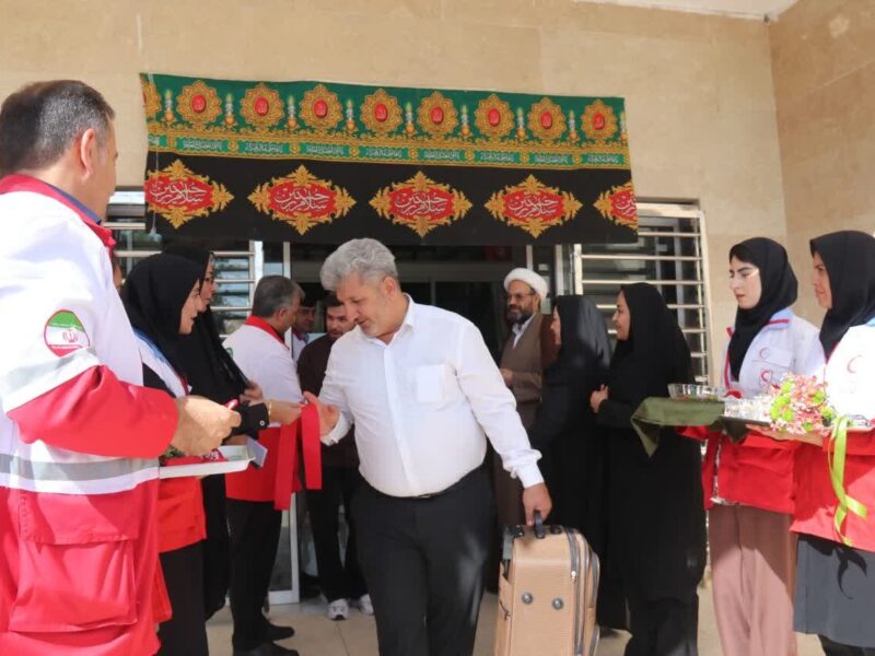 ارائه خدمات هلال احمر به۲۰ هزار زائر اربعین حسینی در آذربایجان غربی