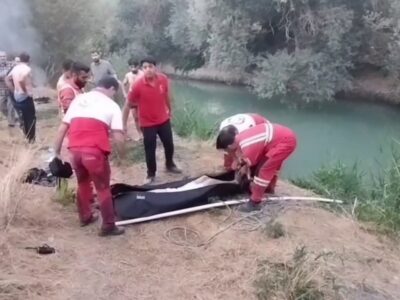 پیدا شدن پیکر جوان ۲۲ ساله غرق شده در رودخانه نازلو چای ارومیه